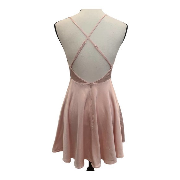 Finders Keepers Fernando China Pink Mini Dress in China Pink Sz‎ S - Picture 5 of 7